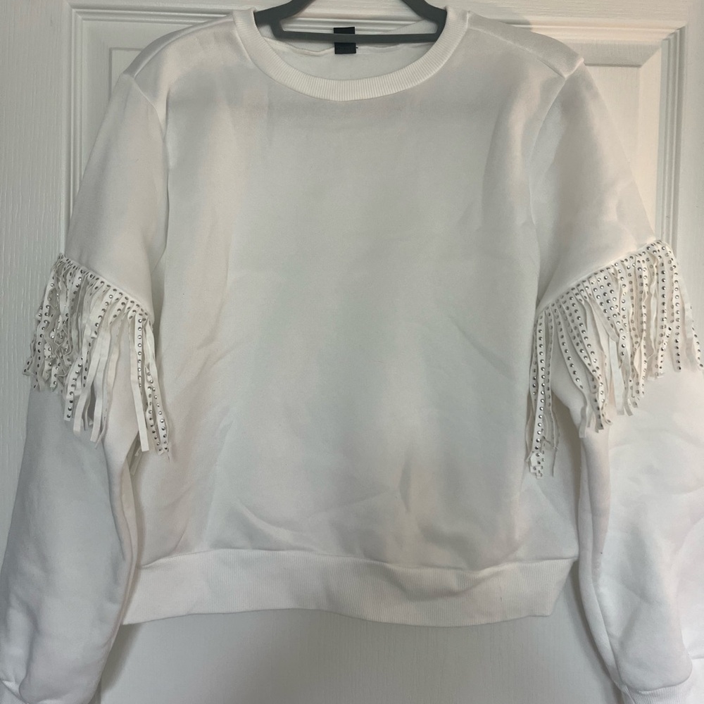 Fringe sweatshirt